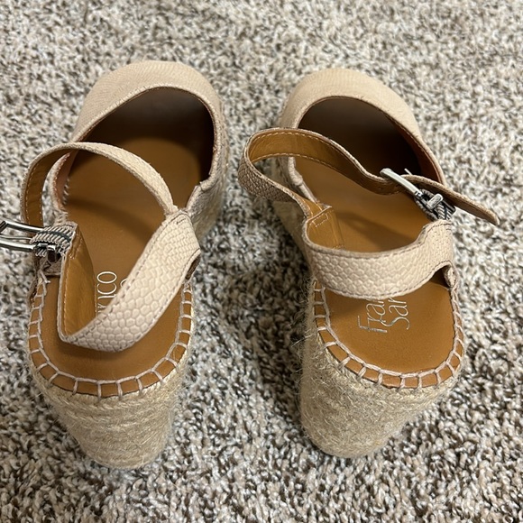 Franco Sarto Takara Wedge Sandals Size 8.5 - Picture 5 of 5